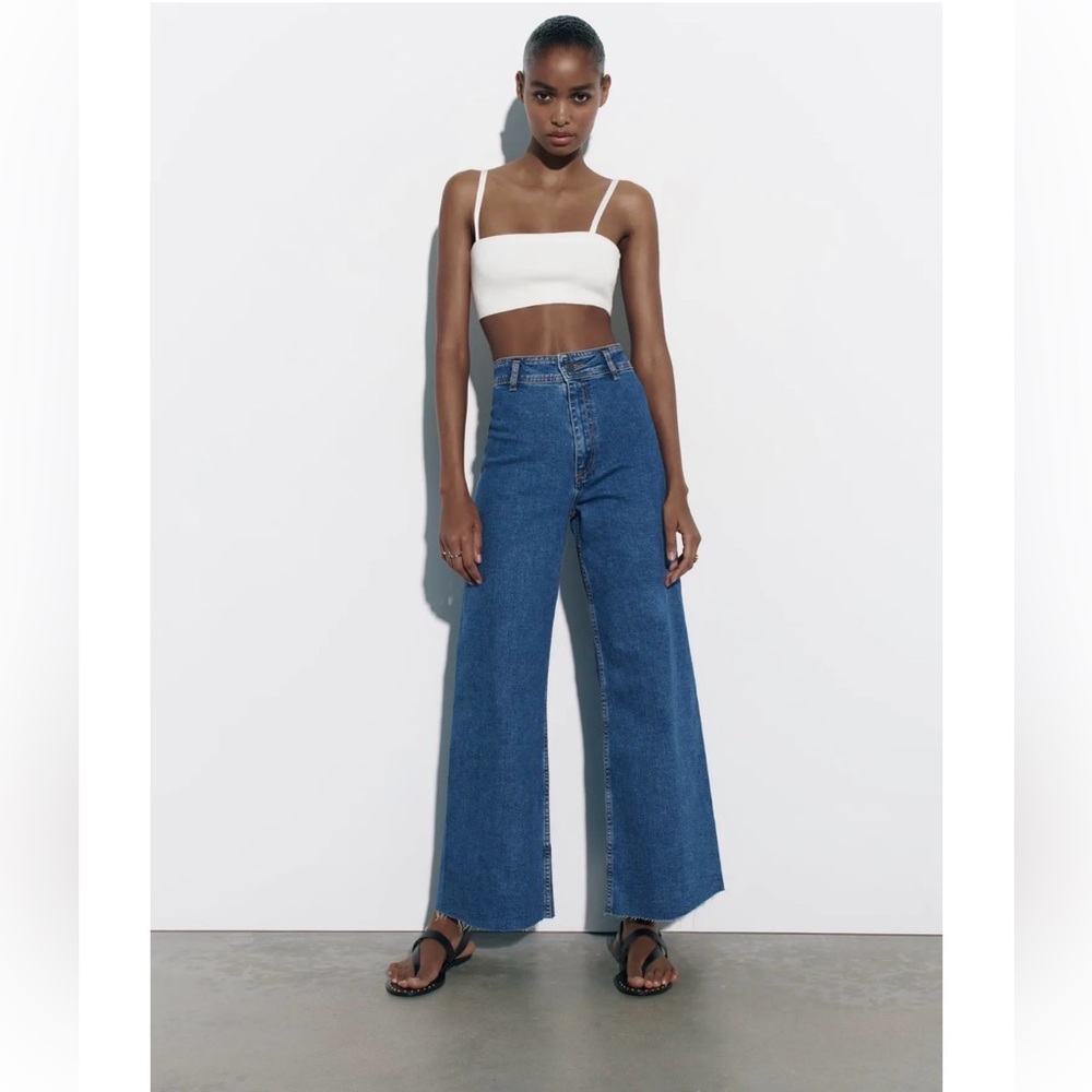 Zara Marine Straight Jeans